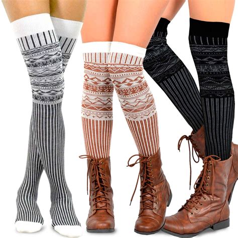 womens over the knee socks|extra long over knee socks.